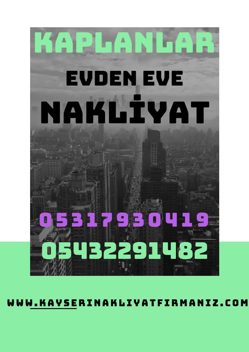 kayseri evden eve nakliyat