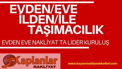 evden eve nakliyat kayseri