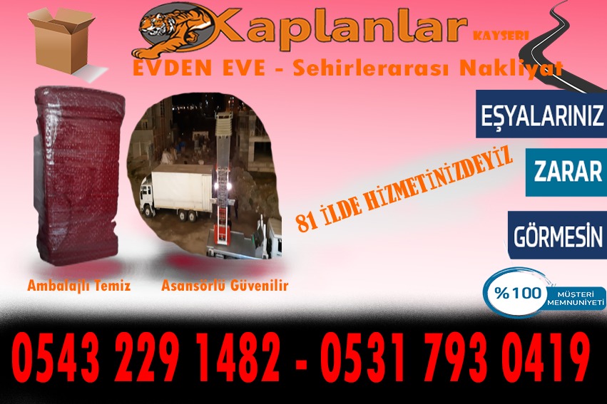 kayseri evden eve şirketleri