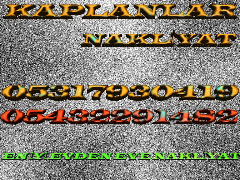 Kayseri Evden Eve Nakliyat KAPLANLAR Ev Ofis Taşıma Depolama